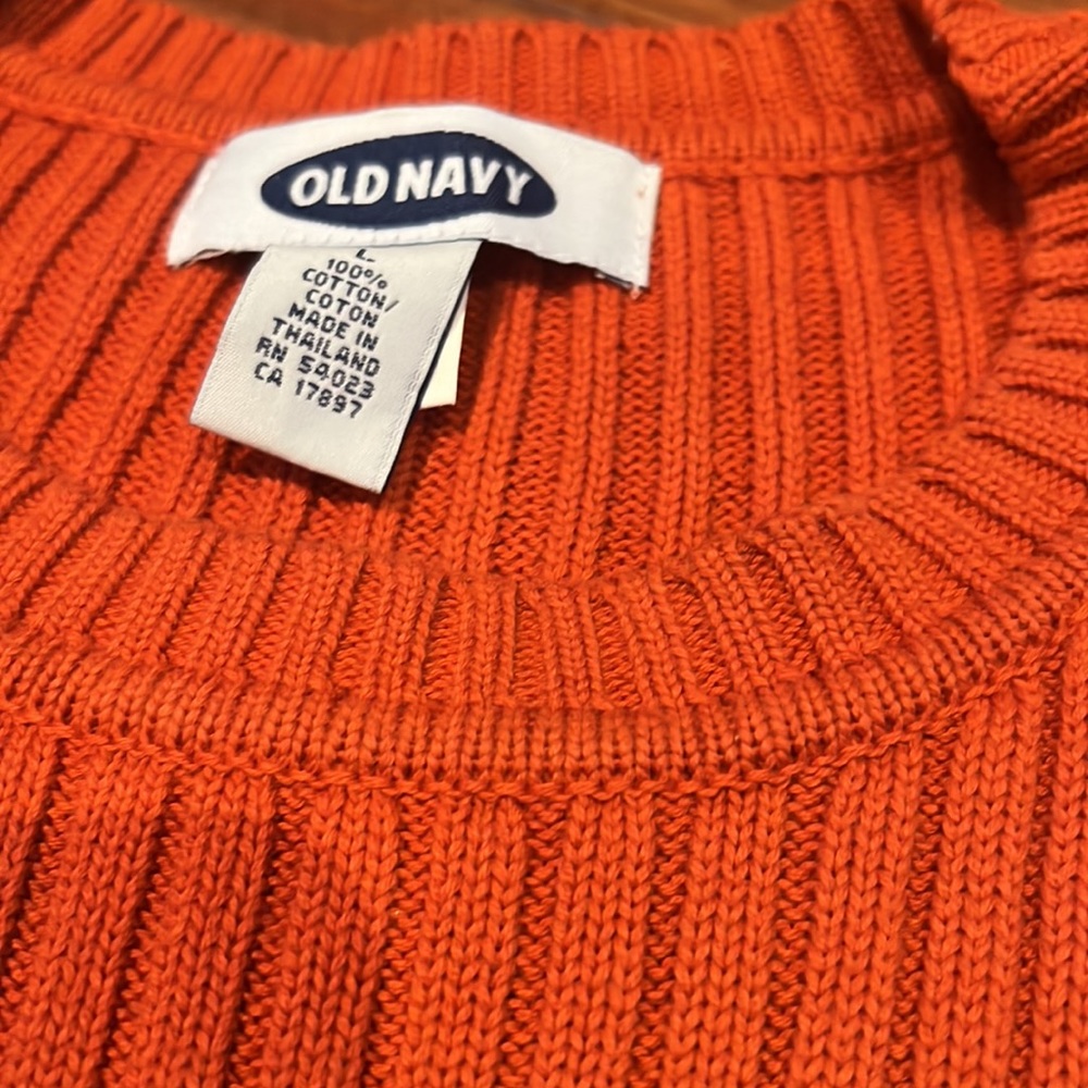 Vintage orange/rust sweater - Picture 5 of 5